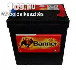 Akkumulátor BANNER Power Bull 12V 40Ah bal+
