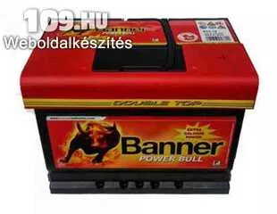 Akkumulátor BANNER Power Bull 12V 55Ah jobb+