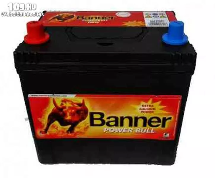 Akkumulátor BANNER Power Bull 12V 60Ah bal+