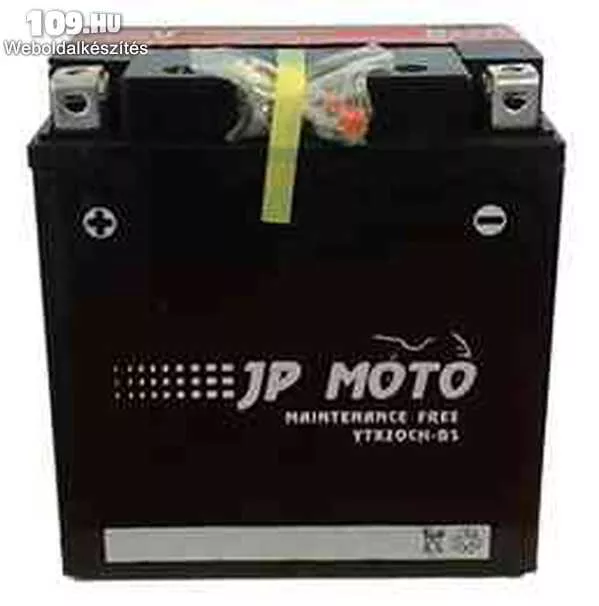 Akkumulátor JP MOTO 12V 18Ah YTX20CH-BS Bal+