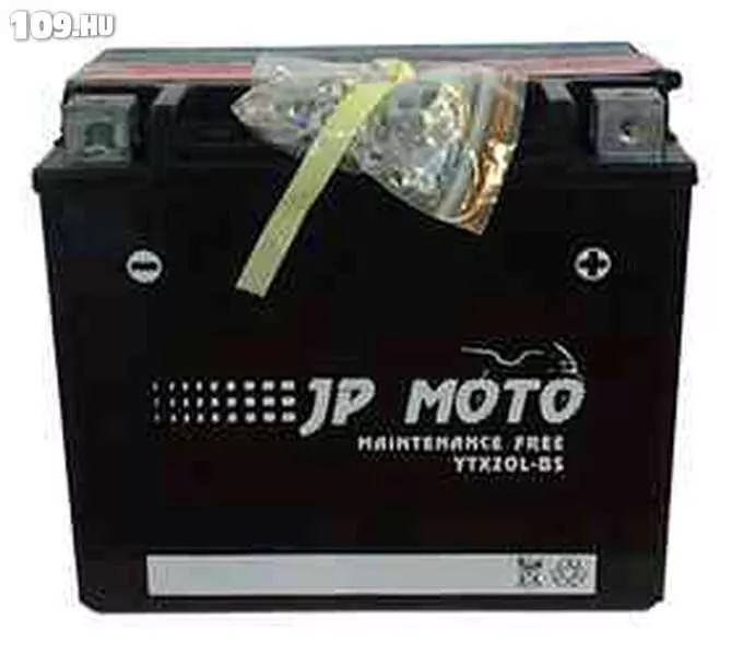 Akkumulátor JP MOTO 12V 18Ah YTX20L-BS Jobb+