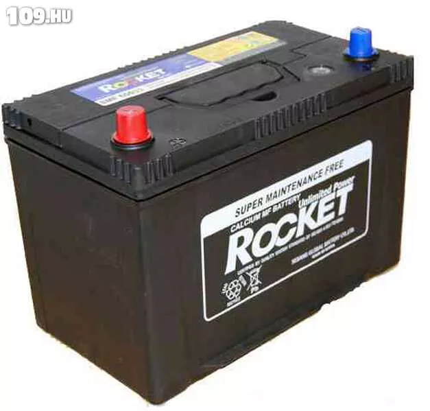 Akkumulátor ROCKET 12V 100Ah JAPÁN Bal+