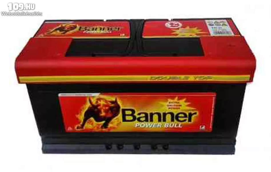 Akkumulátor BANNER Power Bull 12V 95Ah jobb+