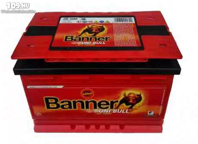 Akkumulátor BANNER Uni Bull 12V 80Ah