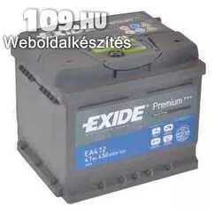 Akkumulátor EXIDE Premium EA472 12V 47Ah jobb+